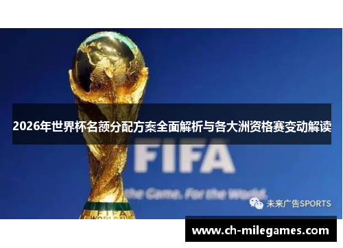 2026年世界杯名额分配方案全面解析与各大洲资格赛变动解读