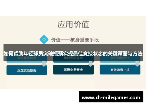 如何帮助年轻球员突破瓶颈实现最佳竞技状态的关键策略与方法